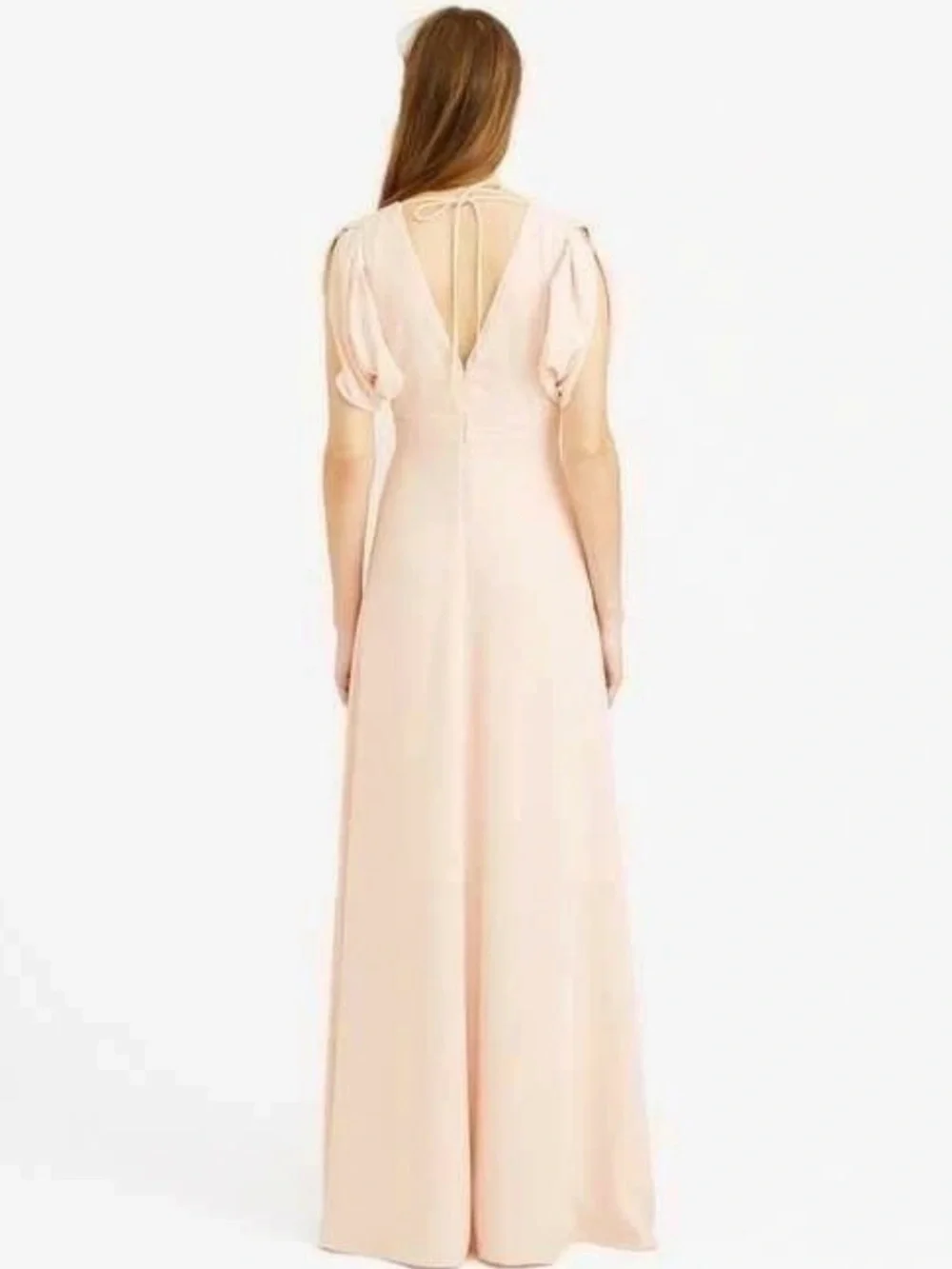 NWT J. Crew Maxi V-Neck Formal Dress - Elegant Evening
